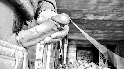 Need a Place to Cum! Part 7. Long Walk, Two Cockrings, Powerful Orgasm