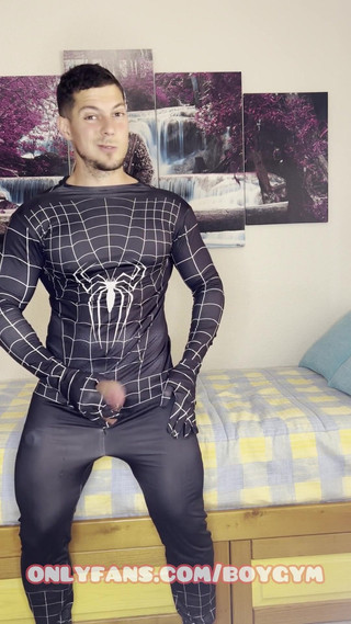 Spiderman Milkbig Cumshot!