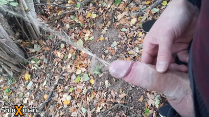 Peeing with an Erection Is Very Strong - Soloxman