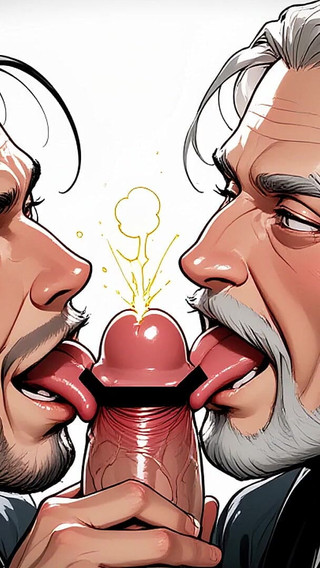 Ai Porn Men Sharing Cock