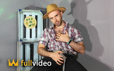 Cowboy with Big Hairy Dick Cumming Roughly - Louis Ferdinando (full Video)