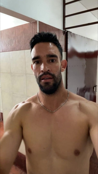 Walking Around Naked on a Sport Facility