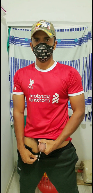 Colombian Boy Masturbates