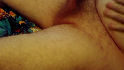 Staring at My Thighs and Crotch From the Side While I Masturbate