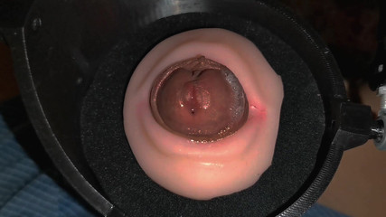 A Huge Portion of Sperm Bursts Out Like a Hot Fountain!