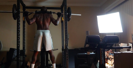 Leg Day yesterday Jeremiah McPherson aka Hallelujah Johnson Part - 3
