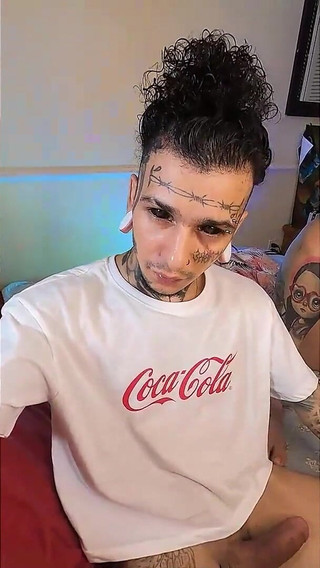 Giant Macabreink with Big Dick Masturbates