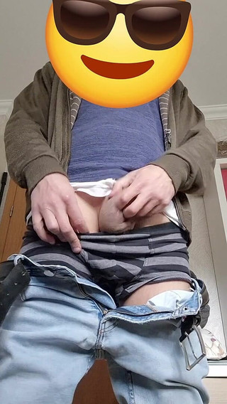 Trying to Get Hard on a Cold Winter's Day Until I Eventually Succeed and Cum