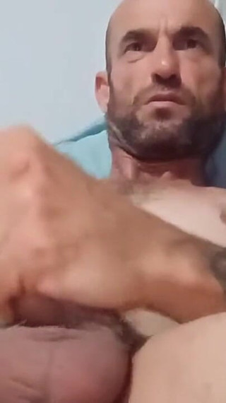 Man with Big Cock Enjoying