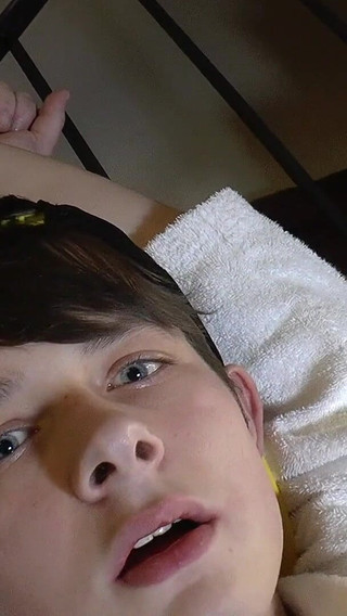 Tied Hands - Handjob