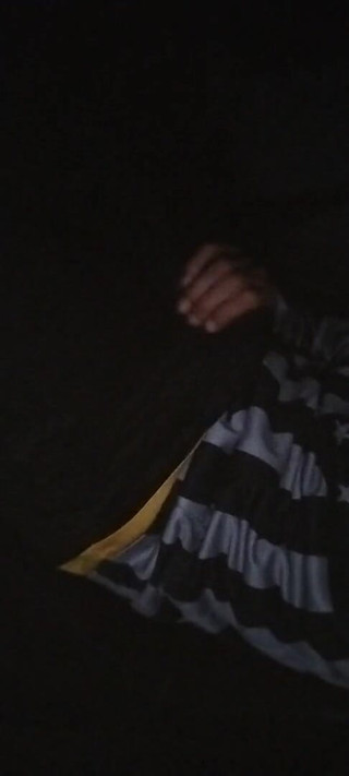 Touching Herself in Front of Her Pants