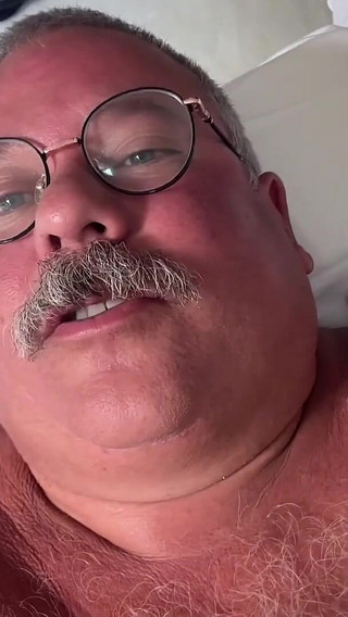 Giant Belly and Man Boobs with a Gorgeous Fat Cucumber