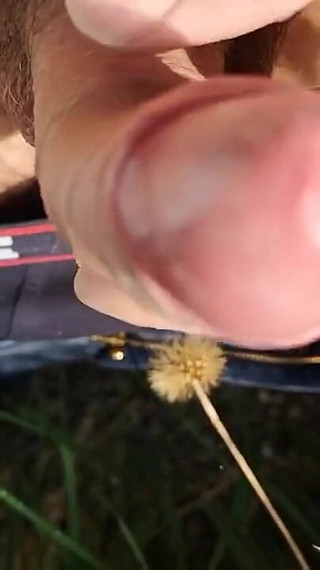 Piss and Cum Outdoor