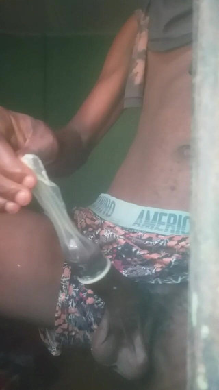 He Was Caught Masturbating in His Room.