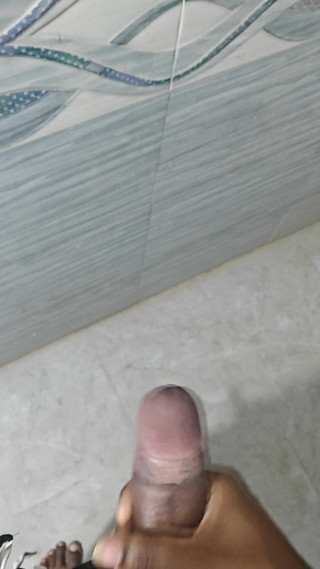 Boy Masterbating Using Hands