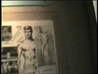 Cock sucking gay dude gets fucked in gang bang