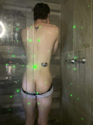 Natural Video Taking a Shower