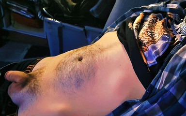 Bad Stepdaddy Gets Himself off...