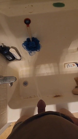Pissing in the Tub.