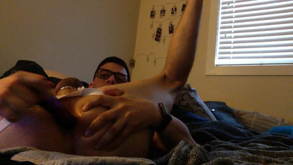 Stretching Out My Hole with a Dildo