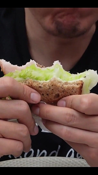 Good Morning Asmr Cum Eating Sandwich