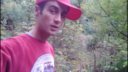 Twink Jerks off His Big Thick Dick Outdoor and He Cums Very Big Load