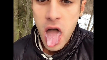 Cum Play on Tongue and Swallowing Load From Cruiser